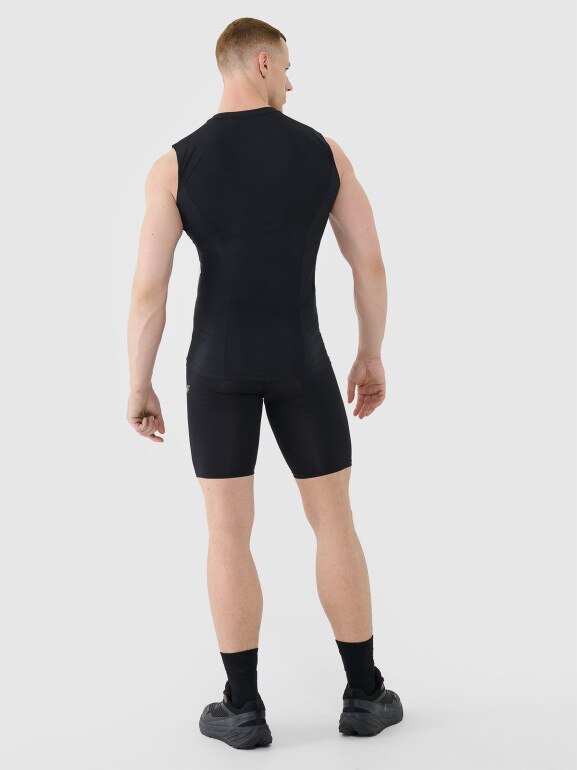 Męskie spodenki treningowe 4F 4FWMM00TFSTM083 - czarne