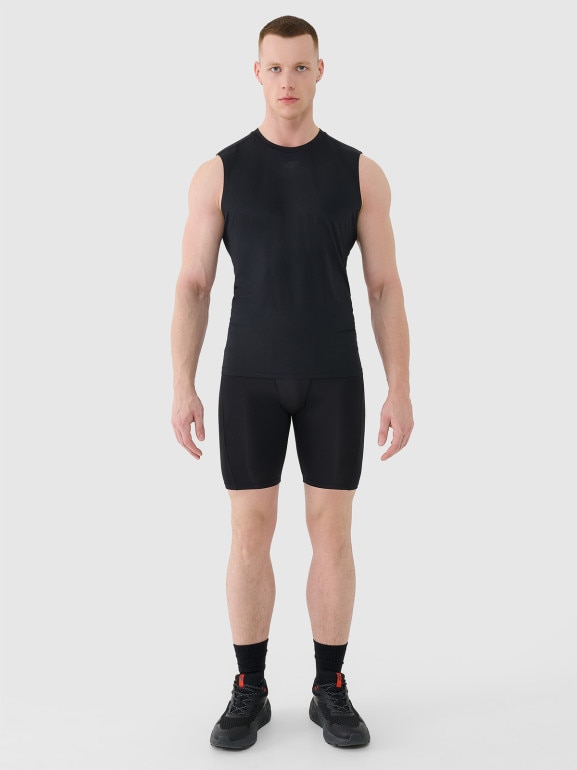 Męskie spodenki treningowe 4F 4FWMM00TFSTM083 - czarne