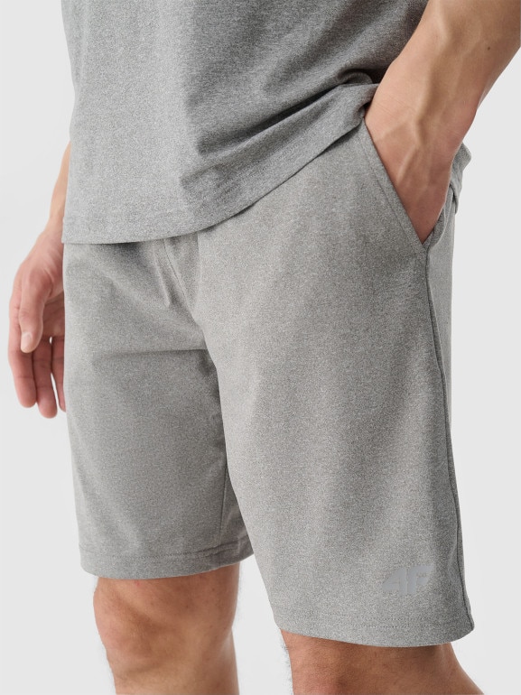 Męskie spodenki treningowe 4F 4FWSS25TFSHM0911 - szare