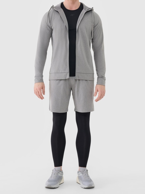 Męskie spodenki treningowe 4F 4FWSS26TFSHM1277 - szare