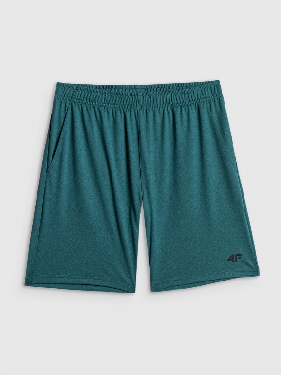 Męskie spodenki treningowe 4F 4FWSS26TFSHM1277 - zielone