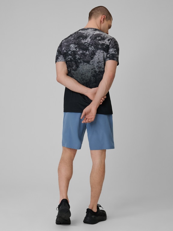 Męskie spodenki treningowe 4F 4FWSS26TFSHM1278 - denim