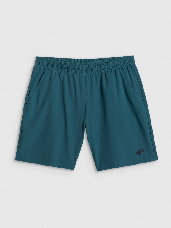 Męskie spodenki treningowe 4F 4FWSS26TFSHM1278 - zielone
