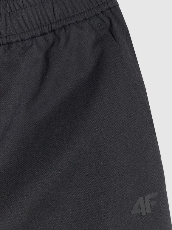 Męskie spodnie casual 4F 4FRSS26TTROM1857 - czarne