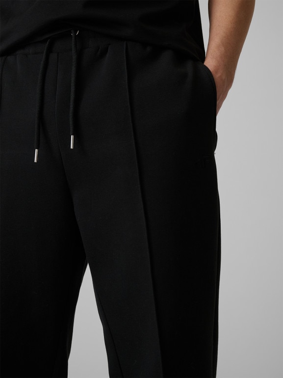 Męskie spodnie dresowe 4F 4FRSS26TTROM1856 - czarne