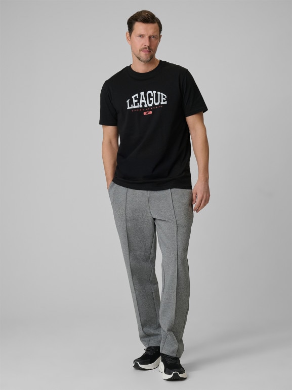 Męskie spodnie dresowe 4F 4FRSS26TTROM1856 - szare