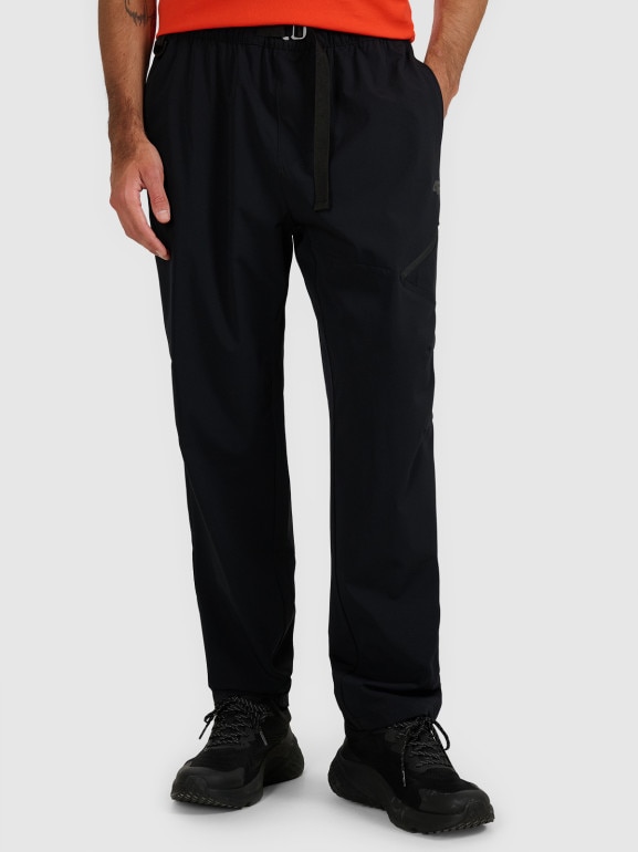 Męskie spodnie dresowe 4F 4FWAW25TTROM1192 - czarne