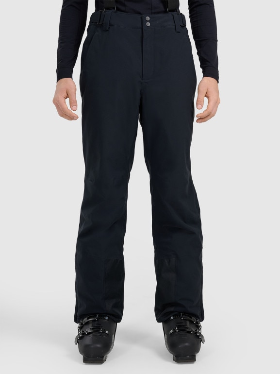 Męskie spodnie narciarskie 4F 4FWAW25TFTRM0924 - czarne