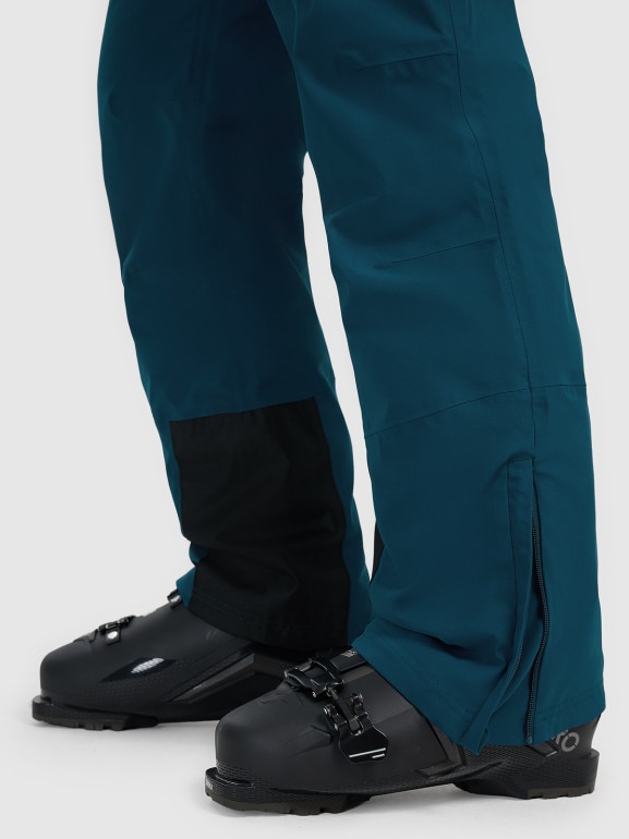 Męskie spodnie narciarskie 4F 4FWAW25TFTRM0924 - granatowe