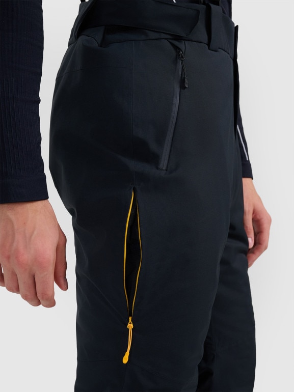 Męskie spodnie narciarskie 4F 4FWAW25TFTRM0928 - czarne