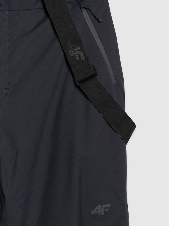 Męskie spodnie narciarskie 4F 4FWAW25TFTRM0928 - czarne