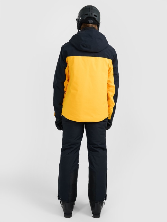 Męskie spodnie narciarskie 4F 4FWAW25TFTRM0928 - czarne