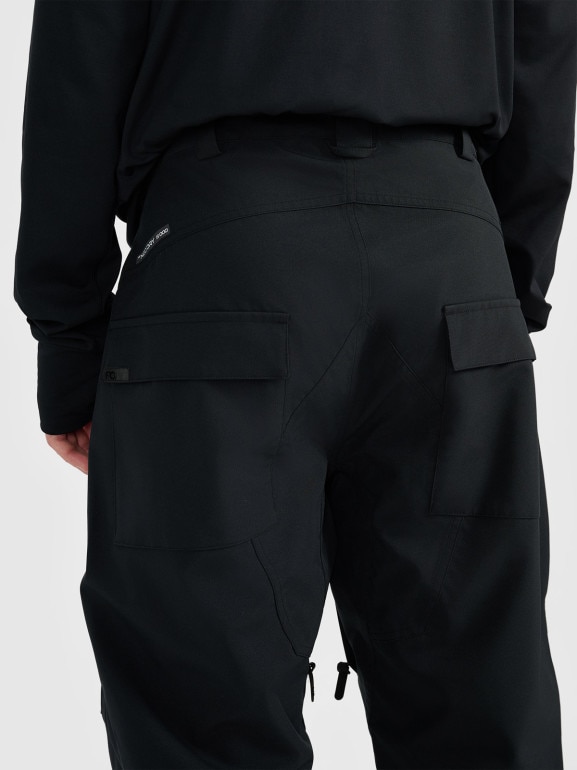 Męskie spodnie snowboardowe 4F 4FRAW25TFTRM1272 - czarne