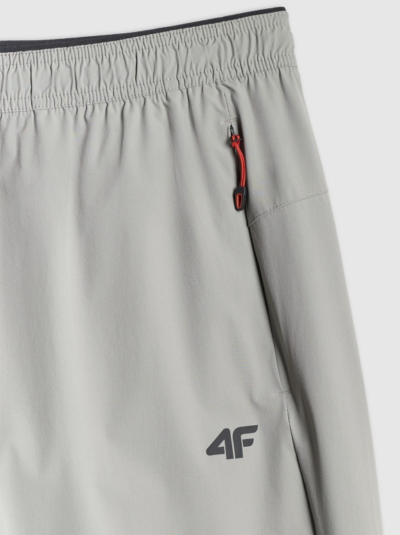 Męskie spodnie trekkingowe 4F 4FRSS26TFTRM1437 - szare