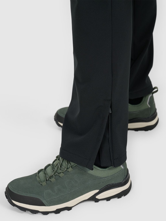 Męskie spodnie trekkingowe 4F 4FWAW25TFTRM0990 - czarne