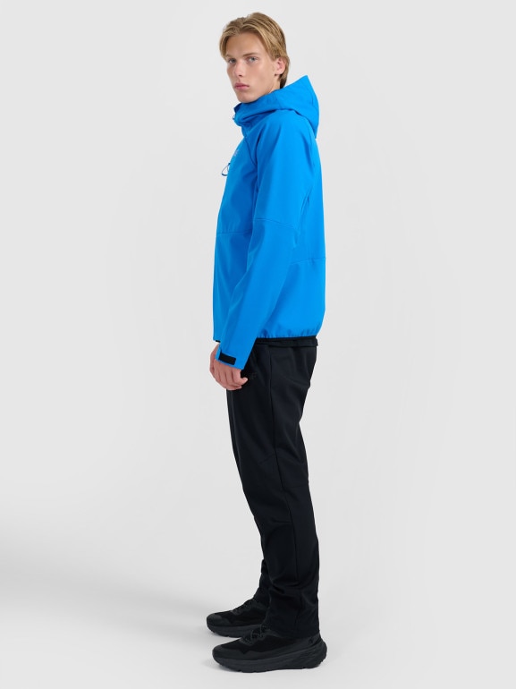 Męskie spodnie trekkingowe 4F 4FWAW25TFTRM1225 - czarne