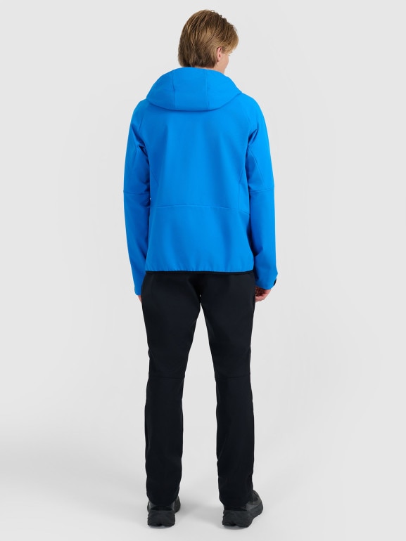 Męskie spodnie trekkingowe 4F 4FWAW25TFTRM1225 - czarne