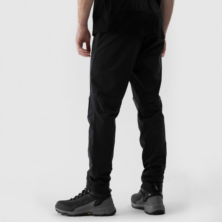 Męskie spodnie trekkingowe 4F 4FWSS24TFTRM483 - czarne