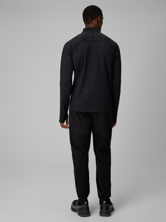 Męskie spodnie trekkingowe 4F 4FWSS26TFTRM1190 - czarne