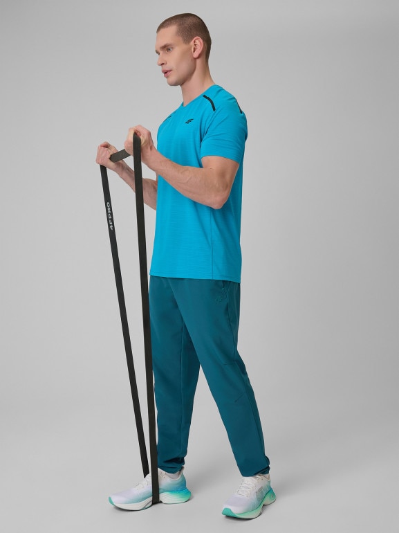 Męskie spodnie treningowe 4F 4FRSS26TFTRM1411 - granatowe