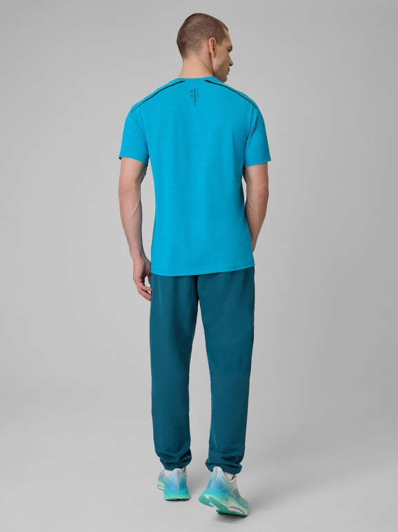 Męskie spodnie treningowe 4F 4FRSS26TFTRM1411 - granatowe