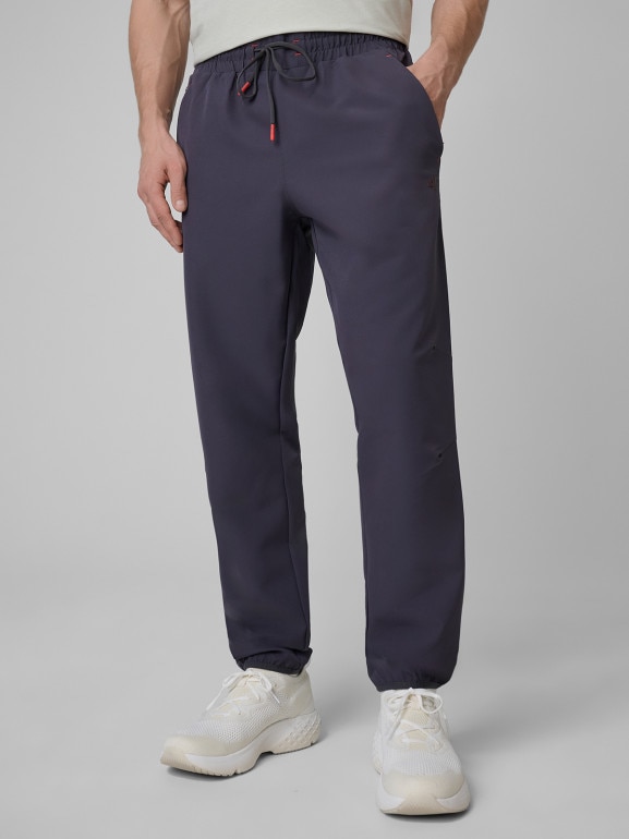 Męskie spodnie treningowe 4F 4FRSS26TFTRM1411 - szare