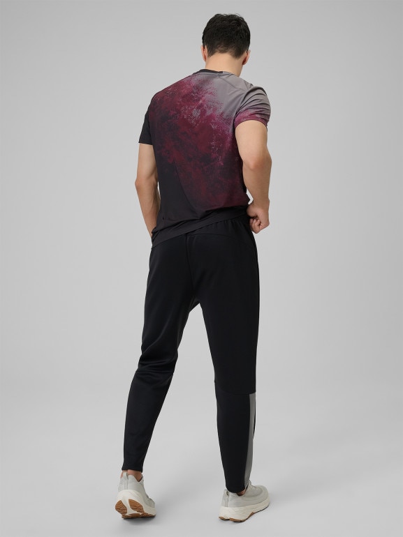 Męskie spodnie treningowe 4F 4FRSS26TFTRM1412 - czarne