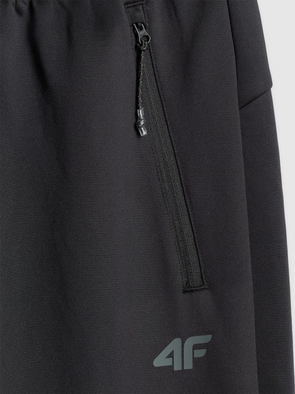 Męskie spodnie treningowe 4F 4FRSS26TFTRM1412 - czarne