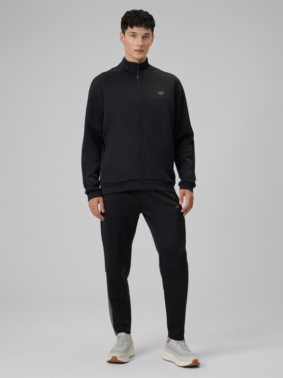 Męskie spodnie treningowe 4F 4FRSS26TFTRM1412 - czarne