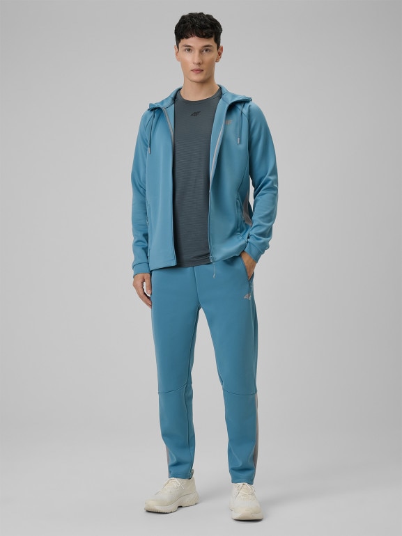 Męskie spodnie treningowe 4F 4FRSS26TFTRM1412 - niebieskie