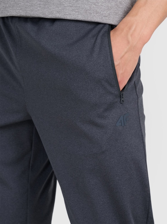 Męskie spodnie treningowe 4F 4FWMM00TFTRM1067 - szare
