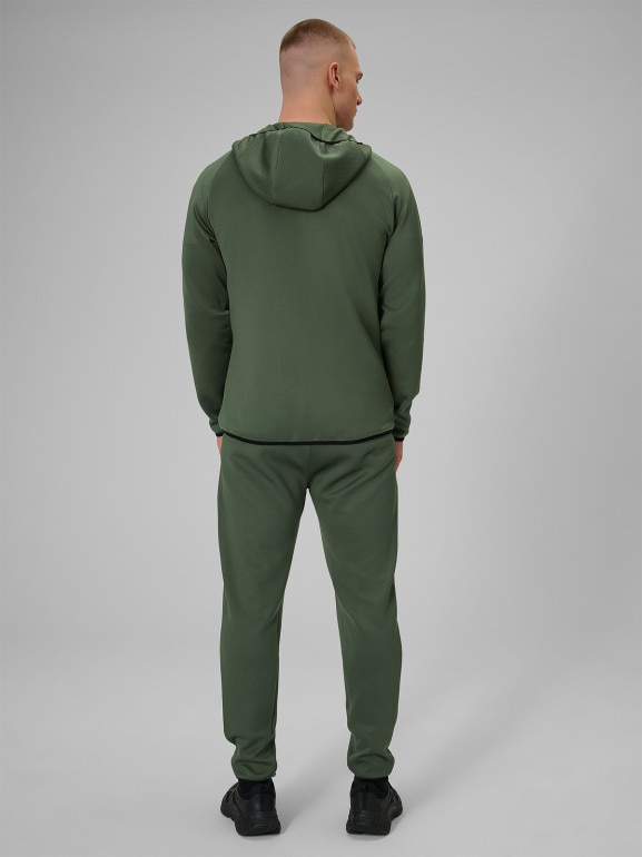 Męskie spodnie treningowe 4F 4FWSS26TFTRM1033 - khaki