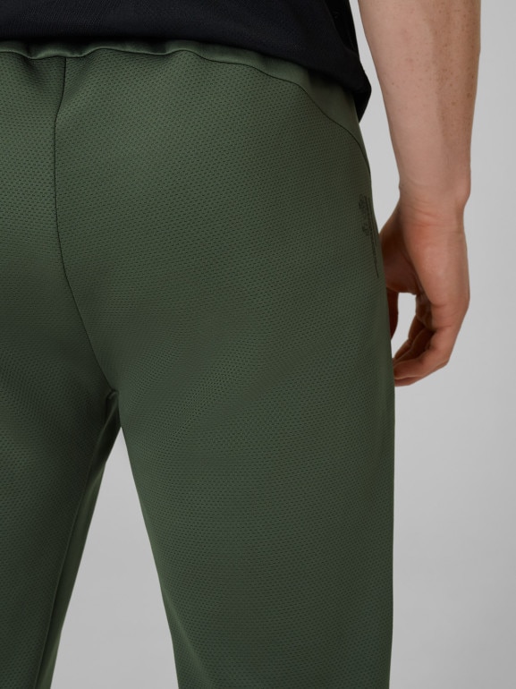 Męskie spodnie treningowe 4F 4FWSS26TFTRM1033 - khaki