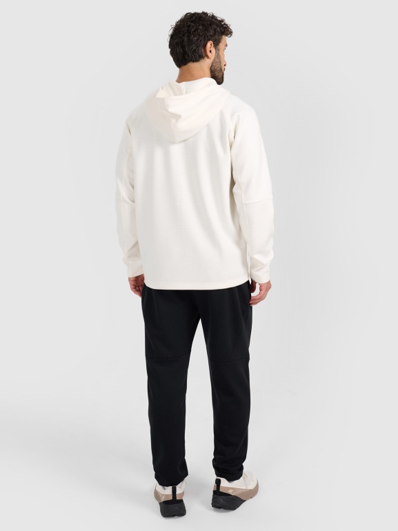 Męskie spodniei dresowe joggery 4F 4FWAW25TTROM1194 - czarne