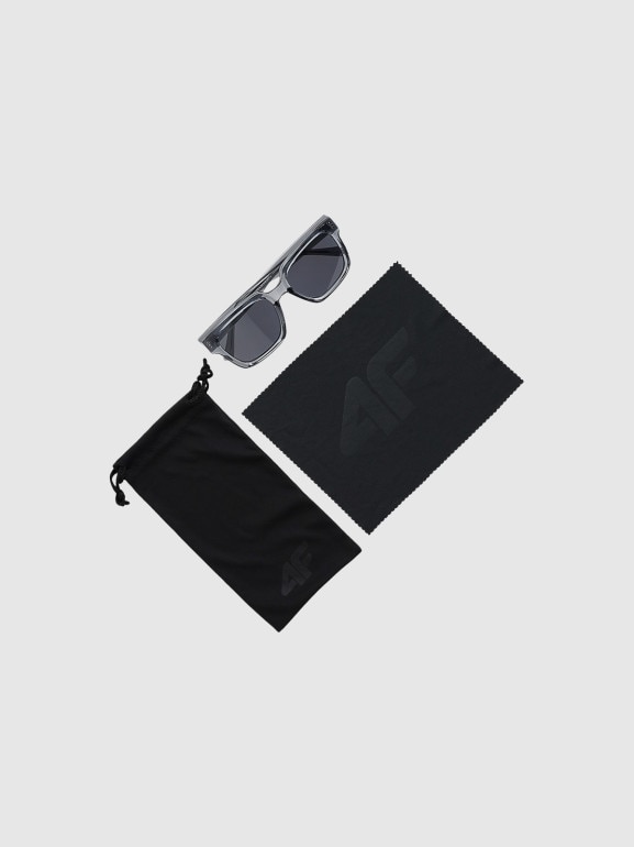 Okulary przeciwsłoneczne z polaryzacją 4F 4FWMM00ASUNU074 - czarne