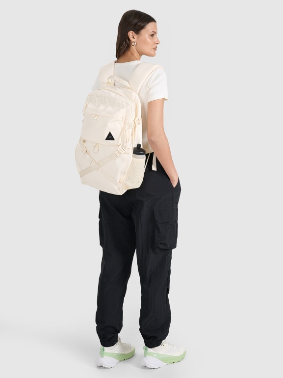 Plecak miejski uniseks 4F 4FWSS25ABACU424 - biały