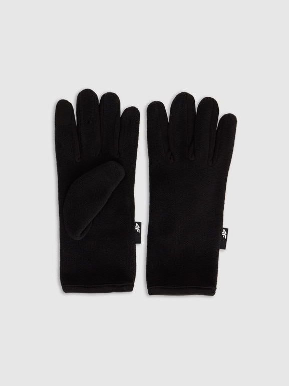 Rękawiczki polarowe Touch Screen 4F 4FWMM00AGLOU151 - czarne