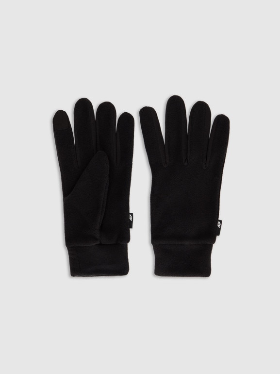 Rękawiczki polarowe Touch Screen 4F 4FWMM00AGLOU152 - czarne