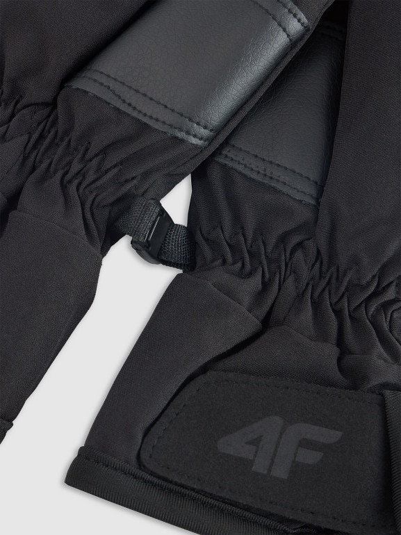 Rękawiczki zimowe Touch Screen uniseks 4F 4FWMM00AGLOU125 - czarne