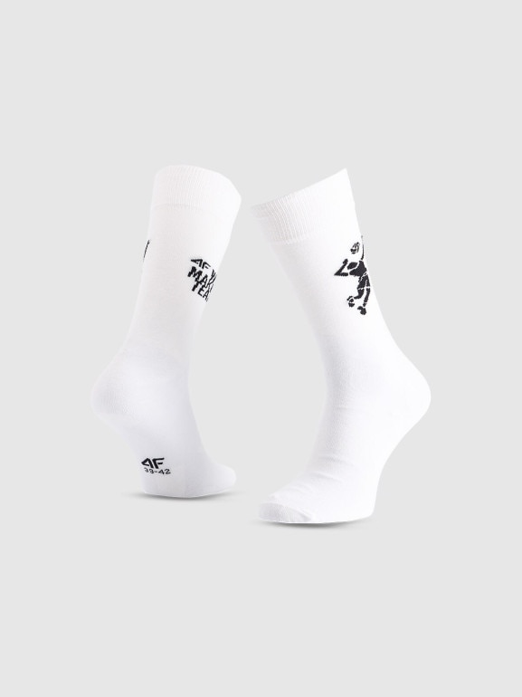 Skarpety za kostkę uniseks (2-pack) 4F 4FRAW25USOCU598 - multikolor