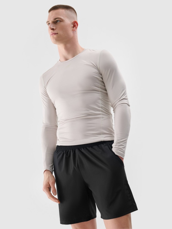 Męskie spodenki treningowe 4F 4FWSS25TFSHM0912 - czarne