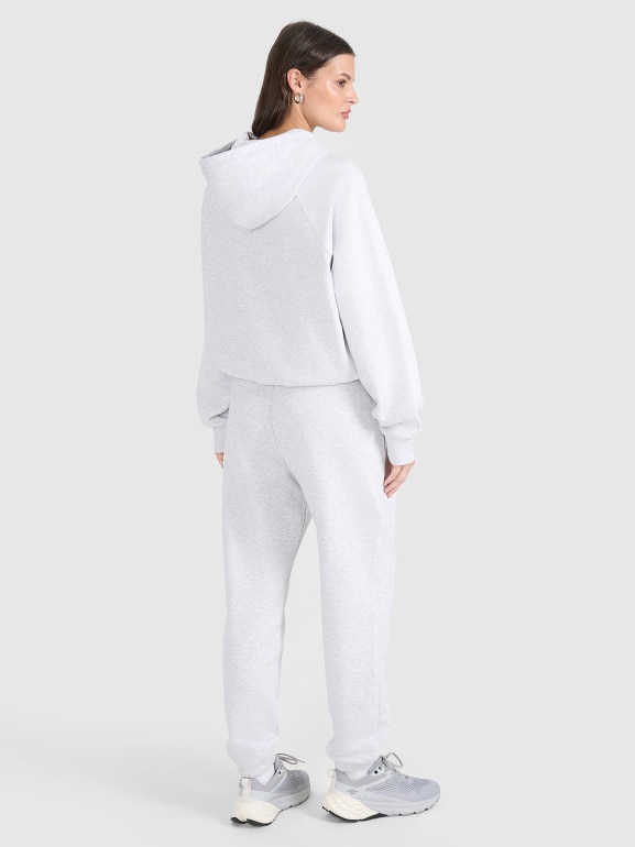 Spodnie dresowe joggery uniseks 4F 4FWSS25TTROU0997 - szare