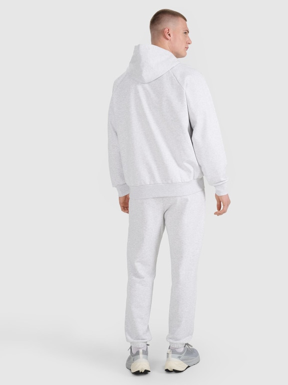 Spodnie dresowe joggery uniseks 4F 4FWSS25TTROU0997 - szare