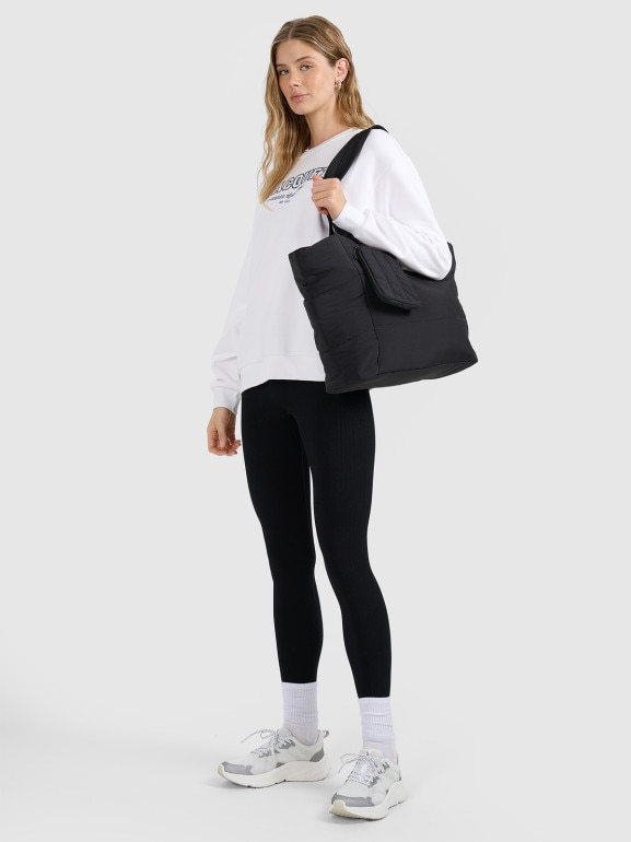 Torba na ramię 27 L 4F 4FWAW25ASBGF091 - czarna