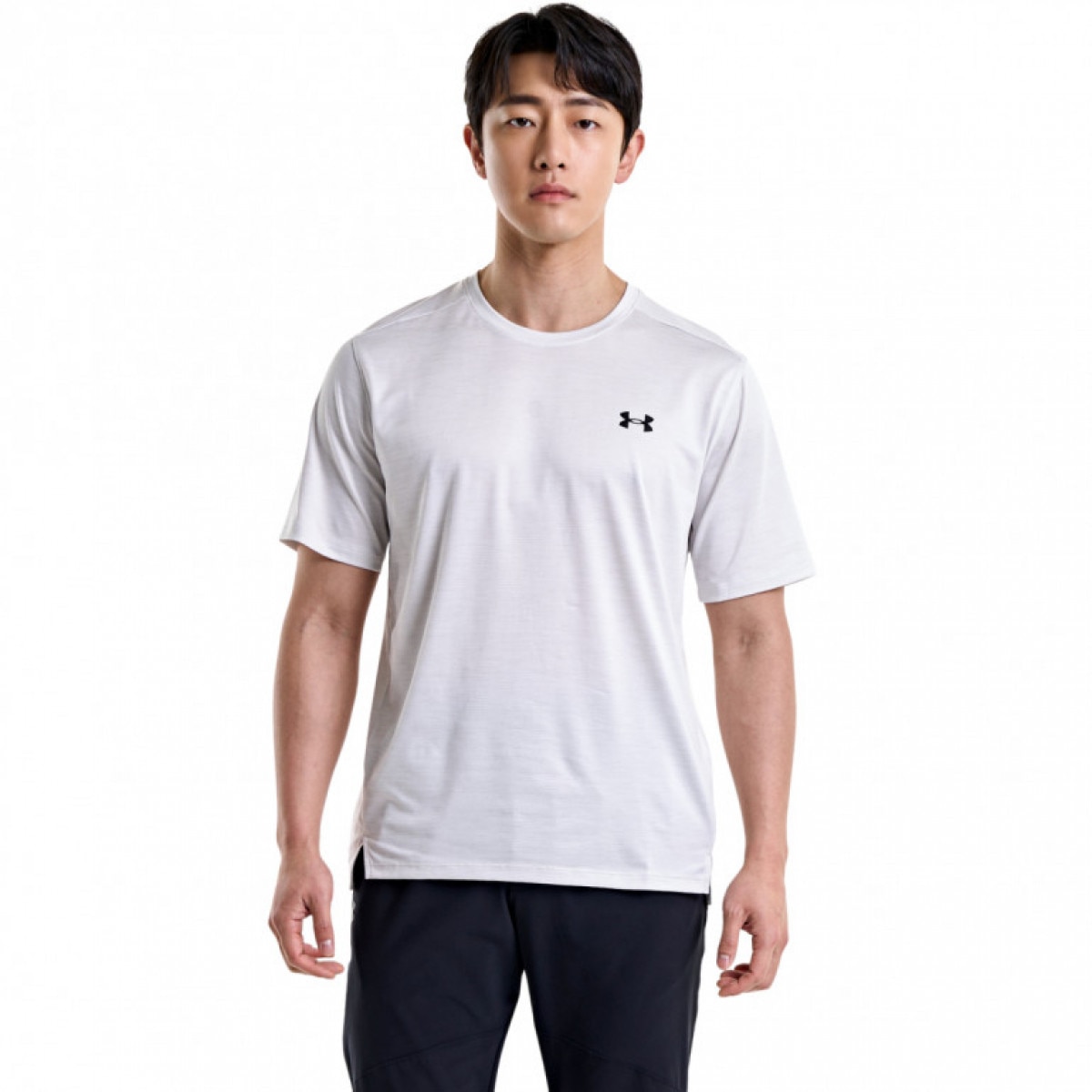 Męska koszulka treningowa Under Armour UA Tech Vent SS - biała
