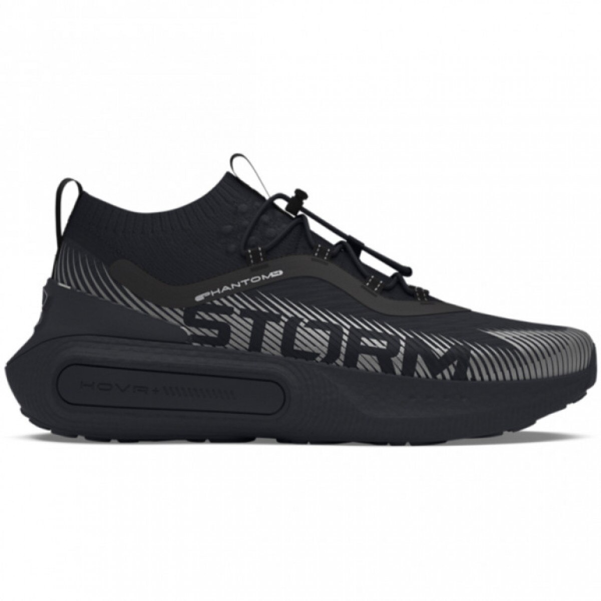 Sneakersy uniseks Under Armour UA U Phantom 4 Storm - czarne