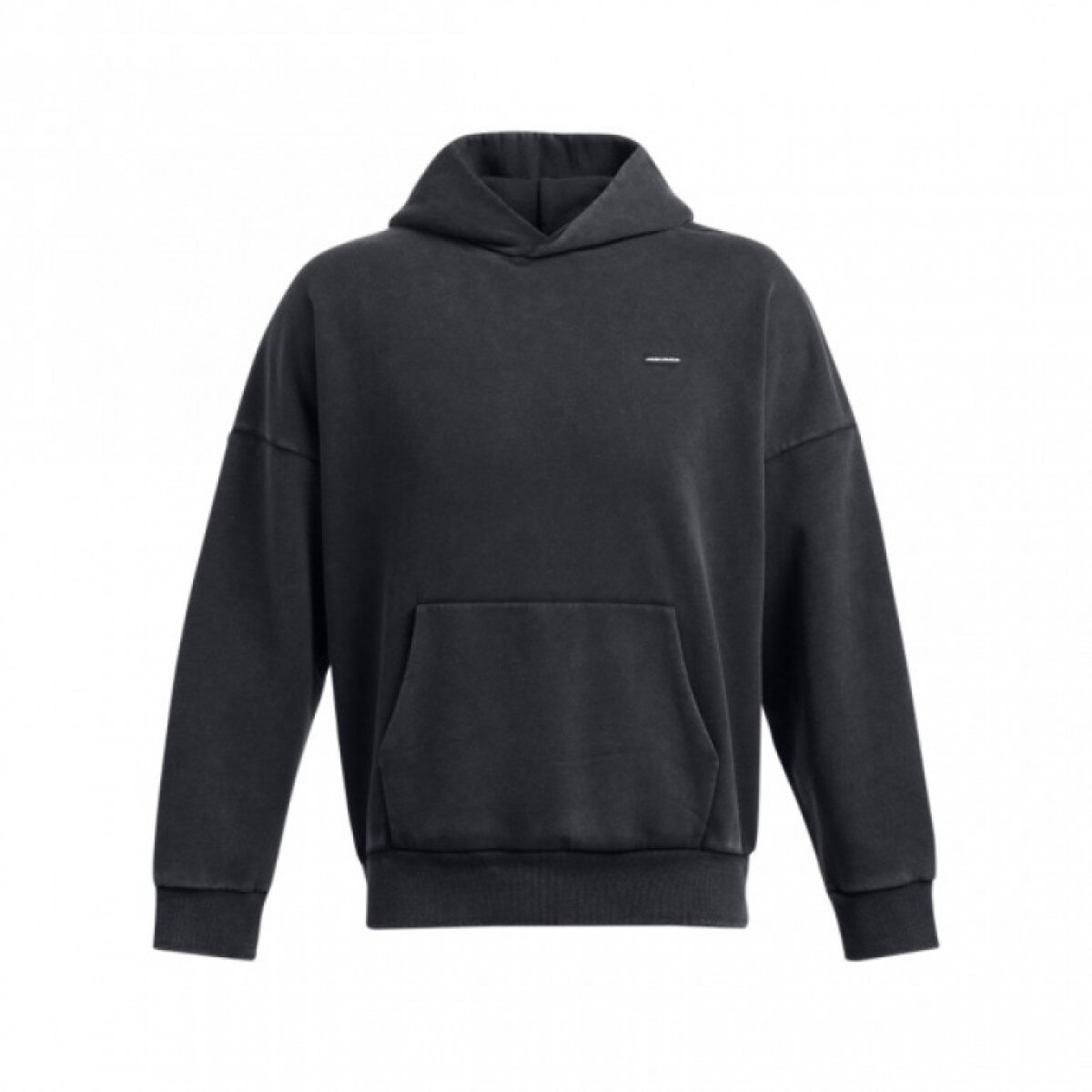 Męska bluza dresowa nierozpinana z kapturem Under Armour UA Icon Hwt Flc Wash Os Hood - czarna