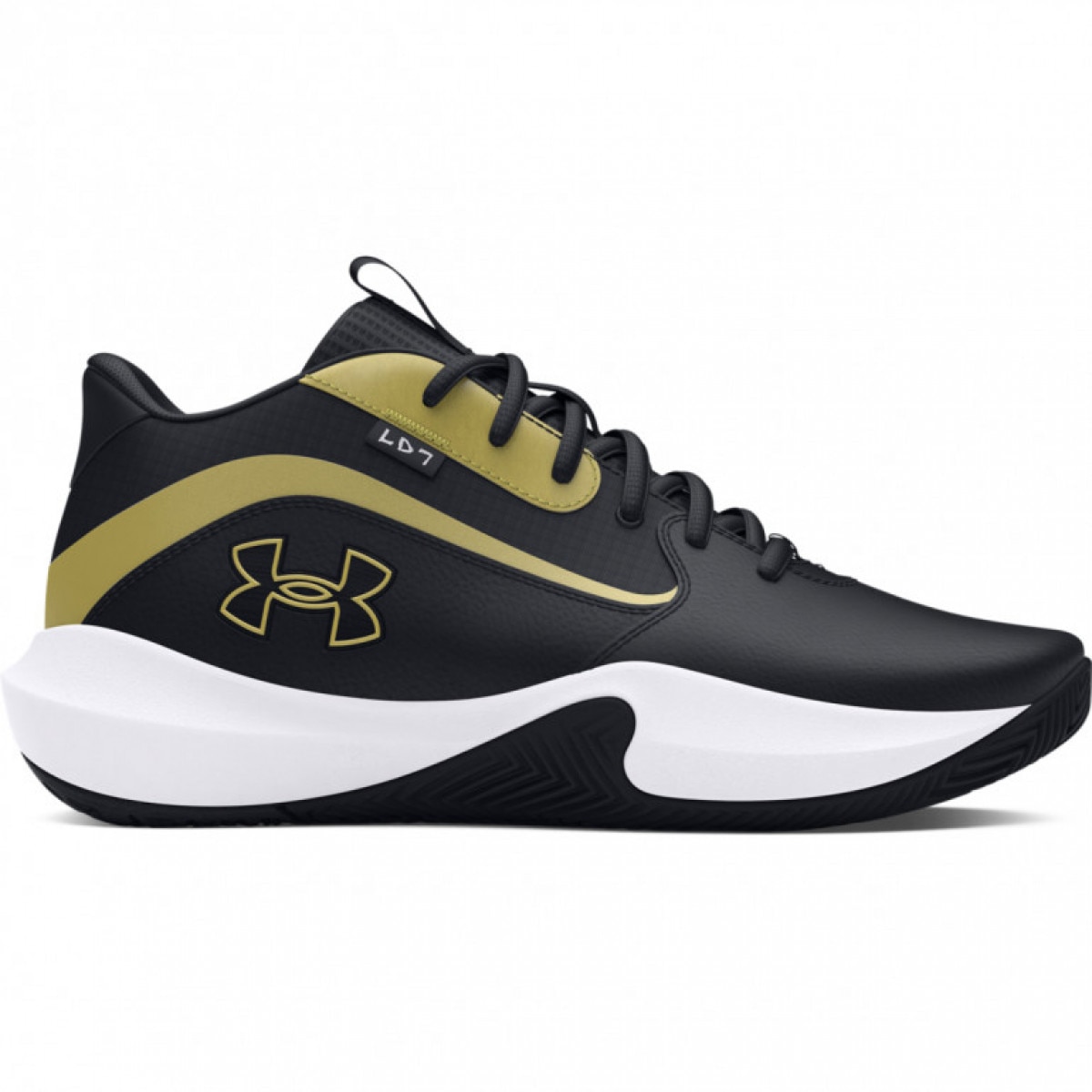 Buty do koszykówki uniseks Under Armour UA Lockdown 7 - czarne