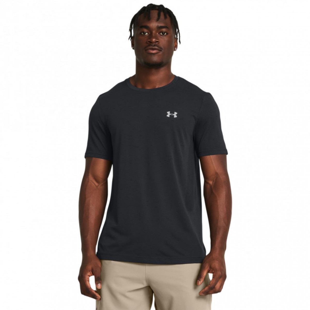 Męska koszulka treningowa Under Armour UA Vanish Seamless SS - czarna