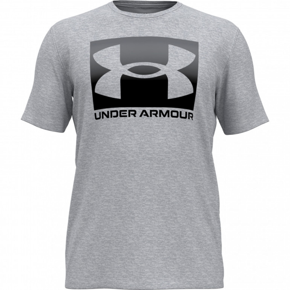 Męski t-shirt z nadrukiem Under Armour UA M Boxed Sports Updated Ss - szary